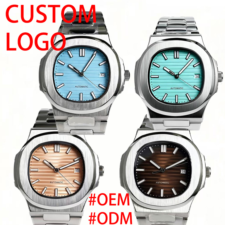 Luxury Watch Logo - CUSTOM Logo Diy 42mm Square Watch