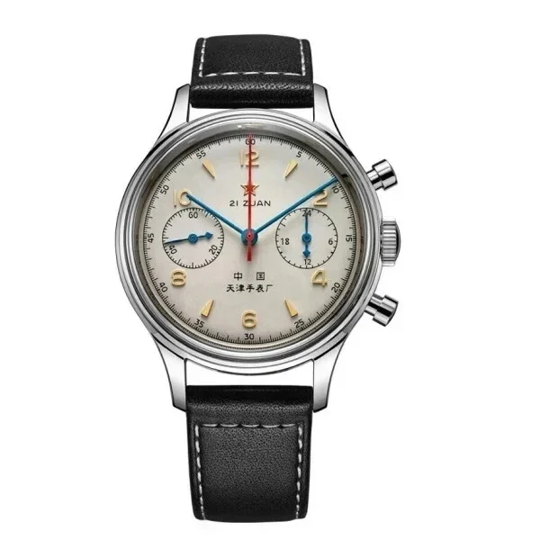 Chronograph Flyback Watch - Fashion Casual Seagull 1963 Men's Watch