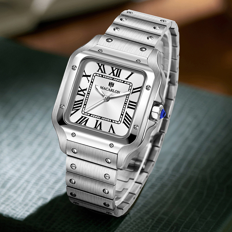 MACARLON Square Men's Automati - Luxury Watch In China 评论和价格