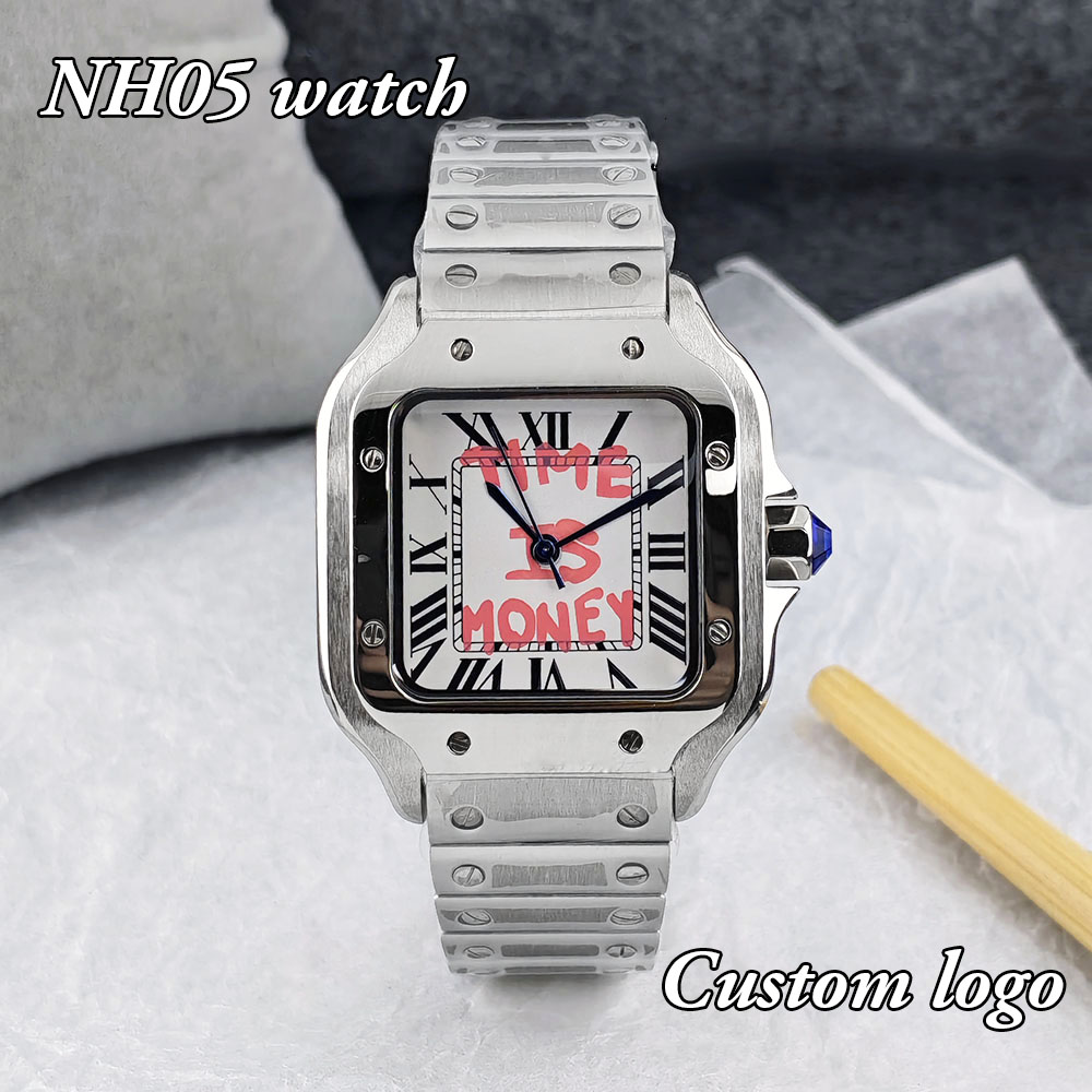 New NH05 Square Watch Time is  - Luxury Watch Logo 评论和价格