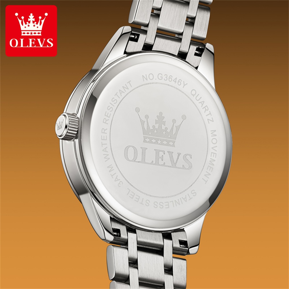 OLEVS Moon Phase men's watches - Luxury Watch Men 评论和价格