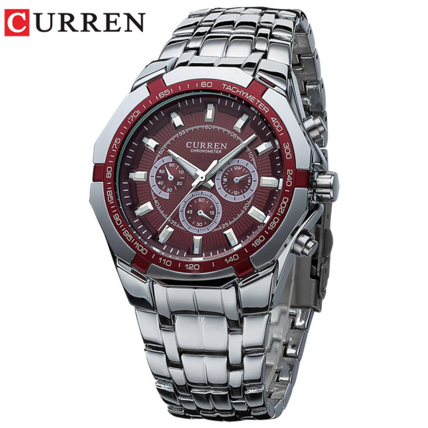 CURREN Men Luxury Brand Milita - Luxury Watch Business 评论和价格
