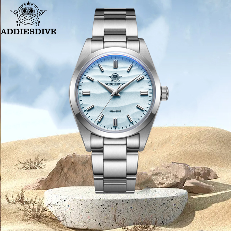 ADDIESDIVE Men Quartz Watch Wi - Luxury Watch Longines 评论和价格