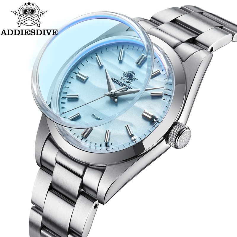 ADDIESDIVE Men Quartz Watch Wi - Luxury Watch Longines 评论和价格