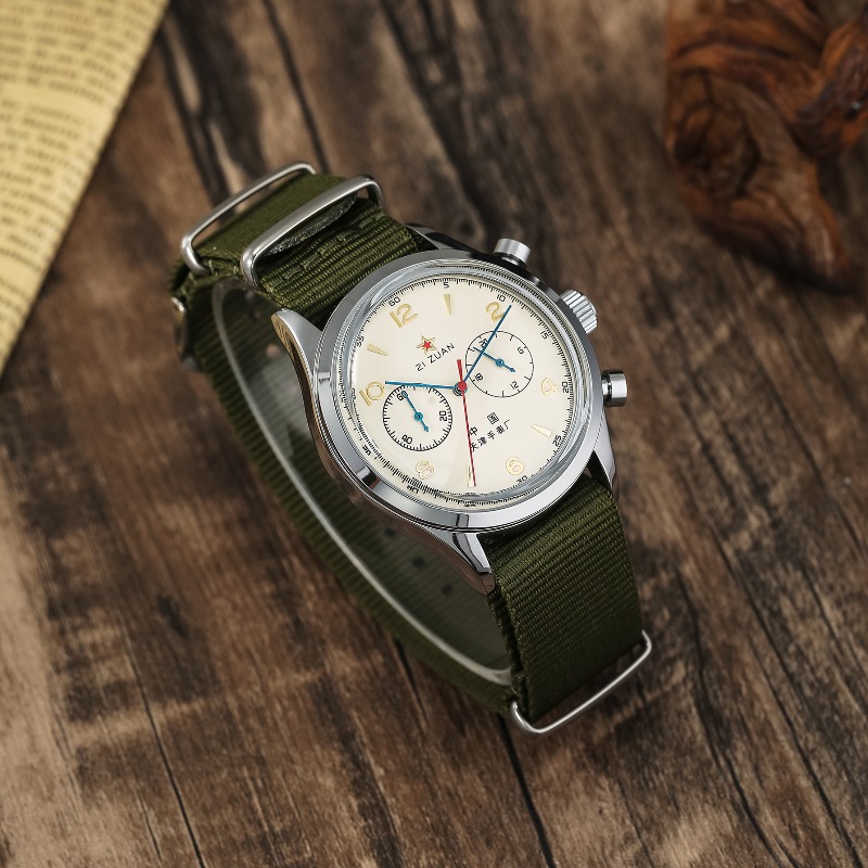 1963 Pilot Watch 42mm Men's Wa - Chronograph Flyback Watch 评论和价格
