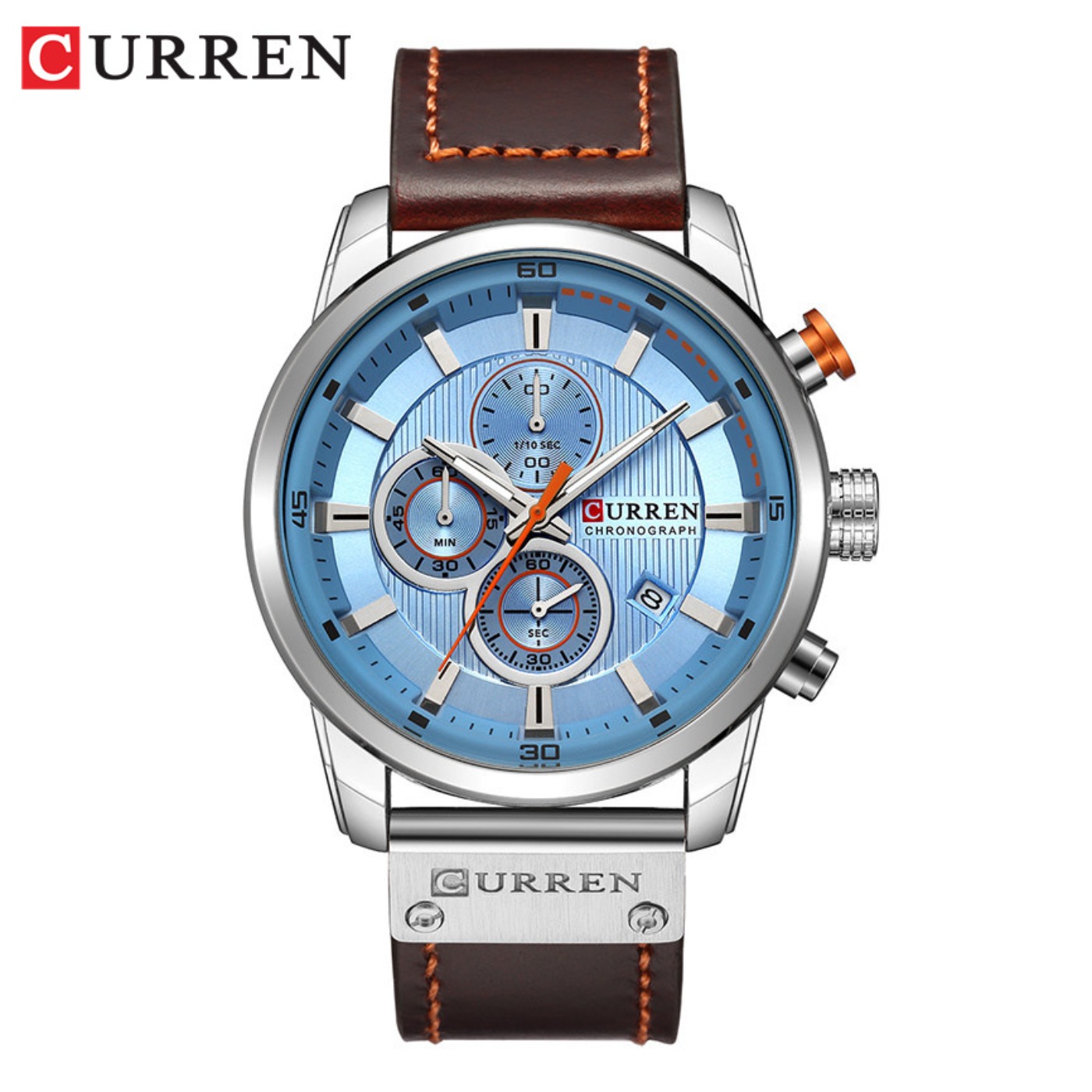 CURREN Fashion Date Quartz Men - Luxury Watch Men 评论和价格