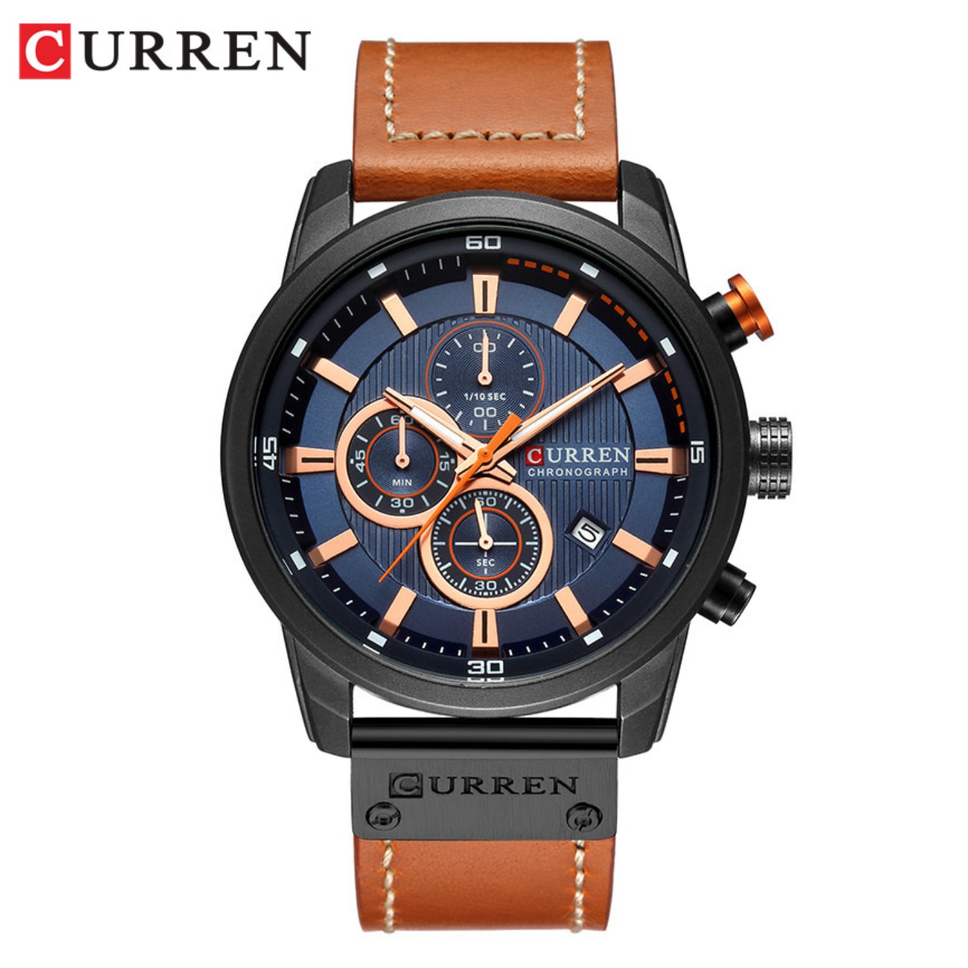 CURREN Fashion Date Quartz Men - Luxury Watch Men 评论和价格