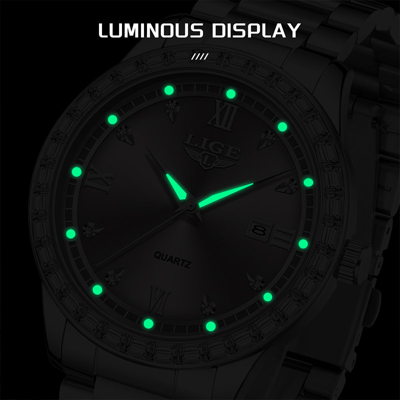 LIGE Quartz Wristwatch 2026 Lu - Luxury Watch News 评论和价格