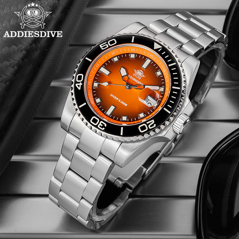 ADDIESDIVE Men's Watch Quartz  - Luxury Watch Longines 评论和价格