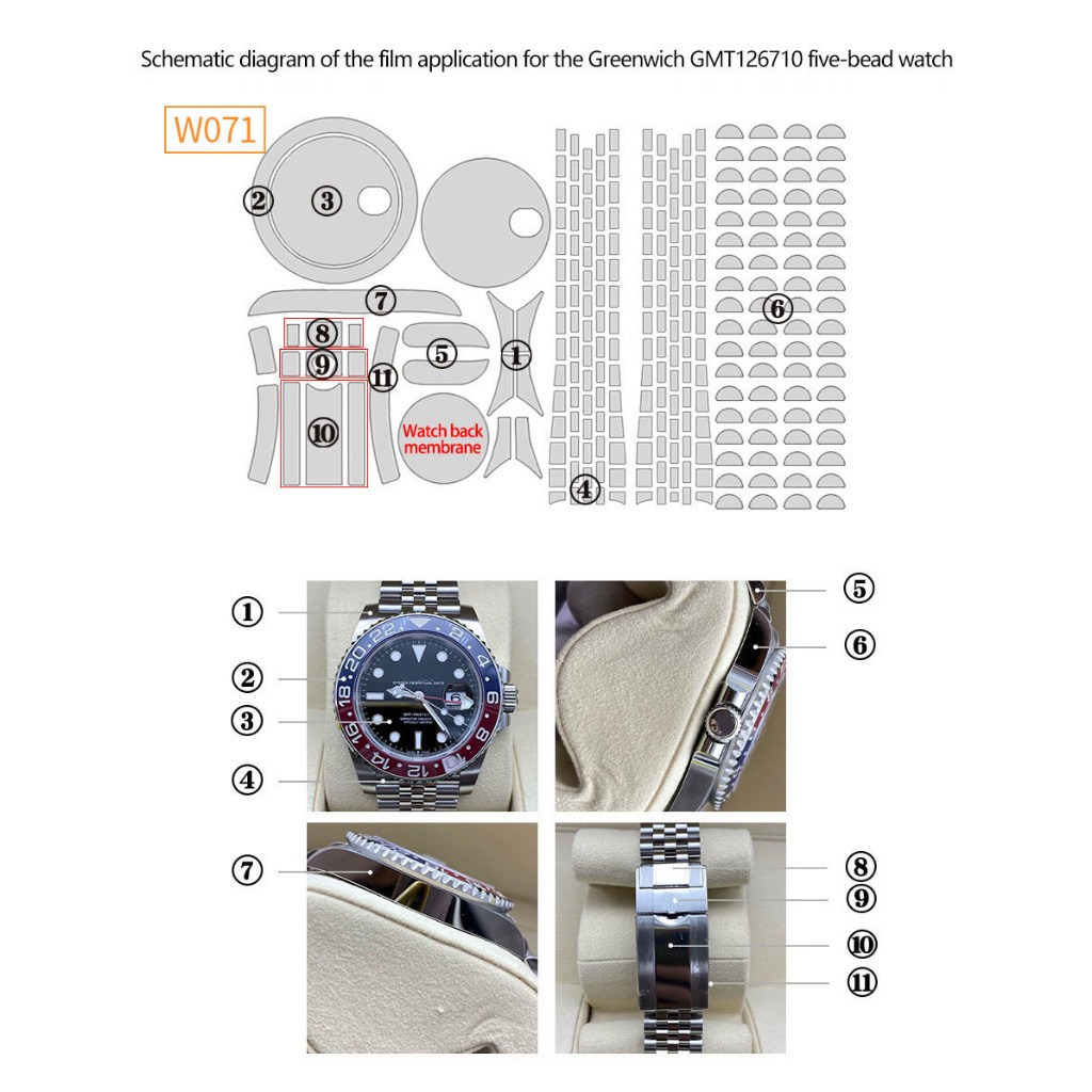Watch Film for Rolex GMT-Maste - Luxury Watch Logo 评论和价格