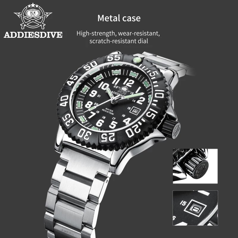 Addies Dive Men Fashion Casual - Luxury Watch Longines 评论和价格