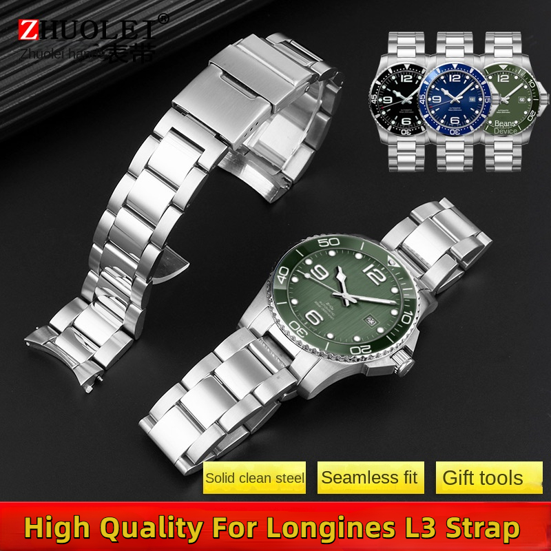 21mm high Quality Stainless St - Luxury Watch Longines 评论和价格