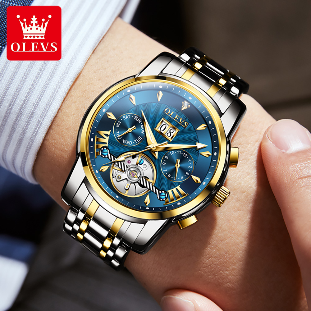 OLEVS Men Watches Luxury Fashi - Luxury Watch Business 评论和价格