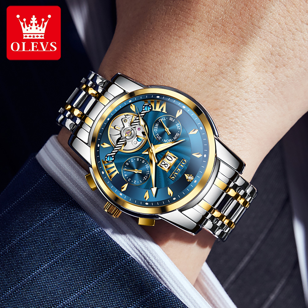 OLEVS Men Watches Luxury Fashi - Luxury Watch Business 评论和价格