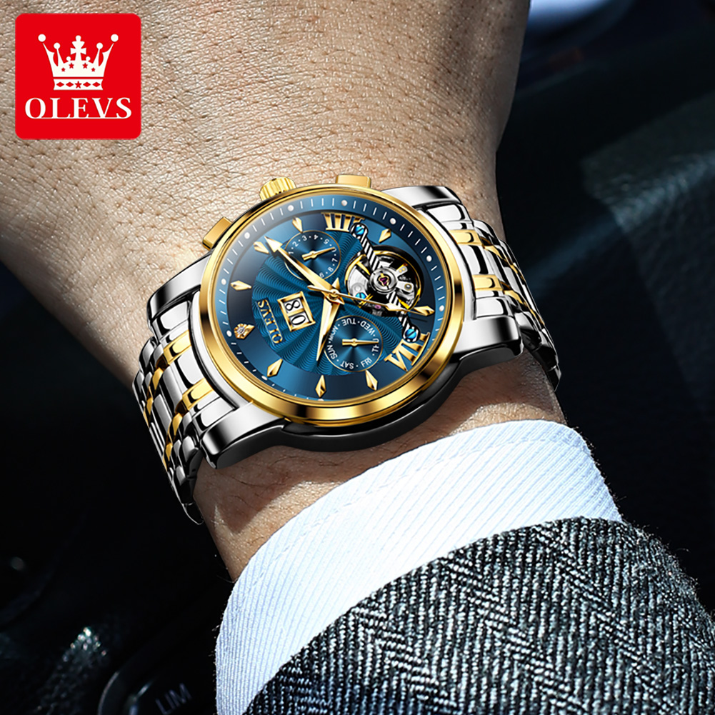 OLEVS Men Watches Luxury Fashi - Luxury Watch Business 评论和价格