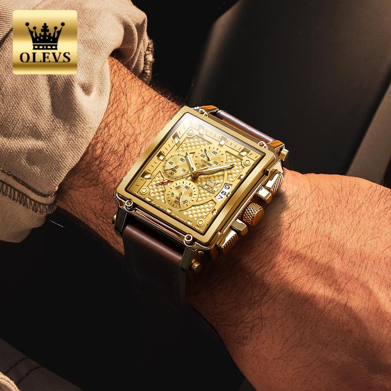 OLEVS Brand Mens Watches Water - Luxury Watch Business 评论和价格
