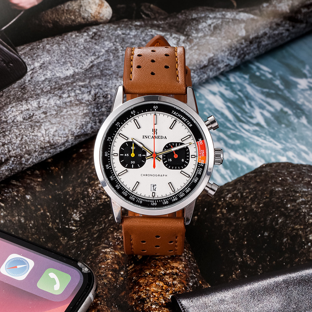 Niche Design Multi-functional  - Chronograph Flyback Watch 评论和价格