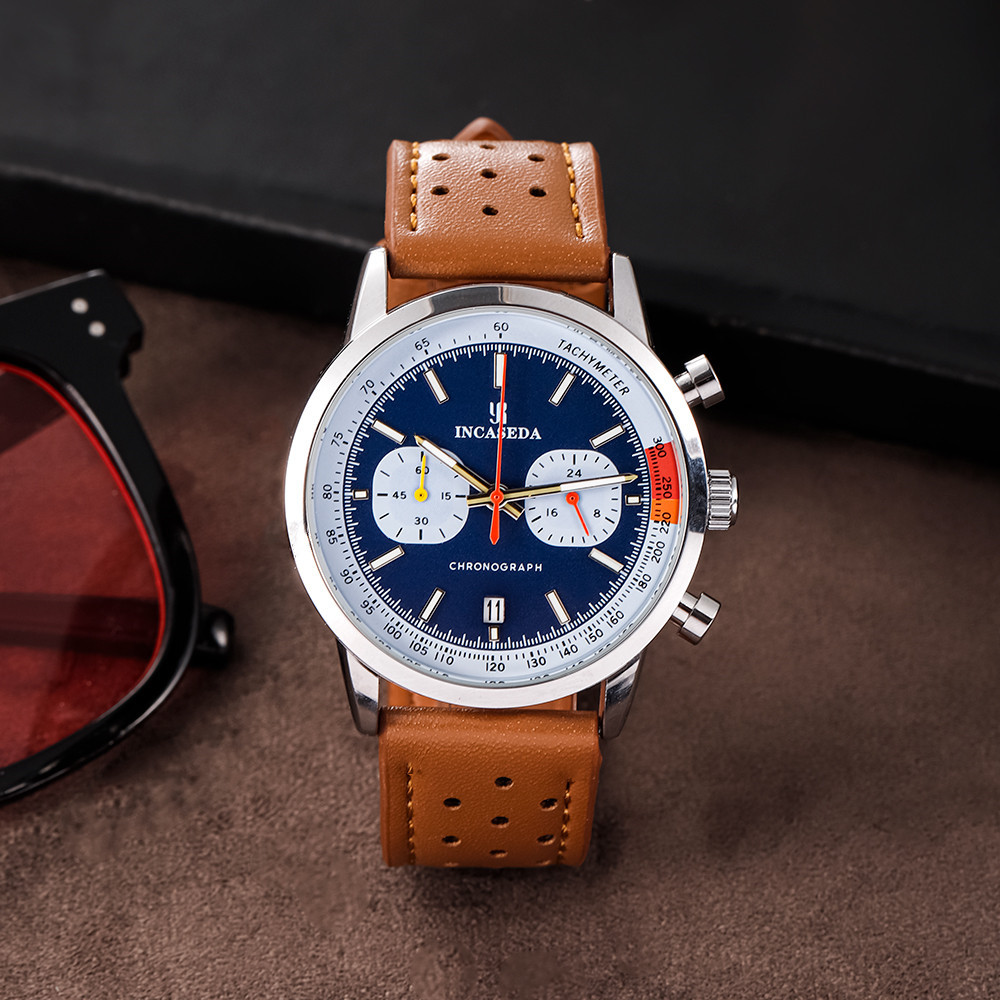 Niche Design Multi-functional  - Chronograph Flyback Watch 评论和价格
