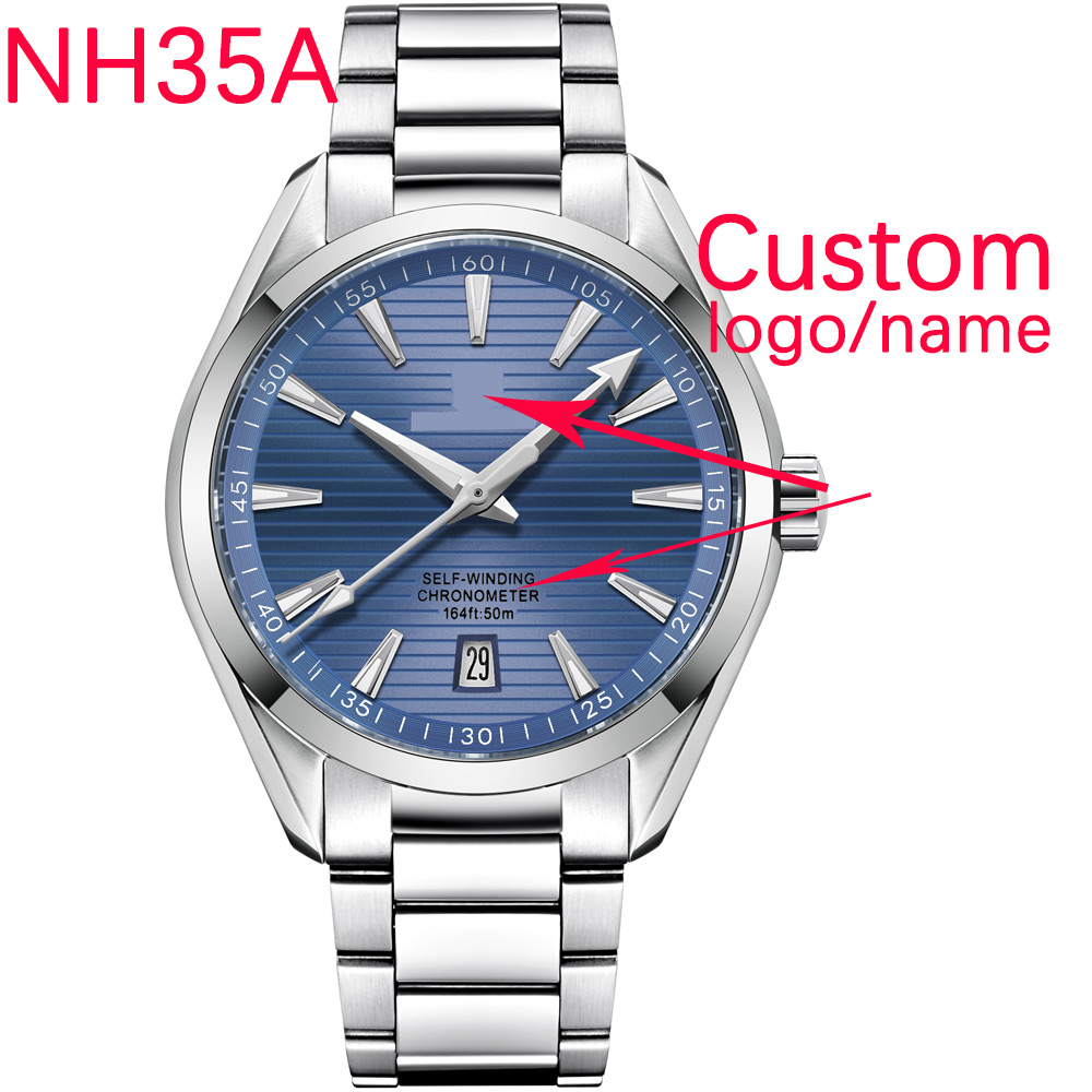 Luxury NH35 Movt Custom Logo 4 - Luxury Watch Business 评论和价格