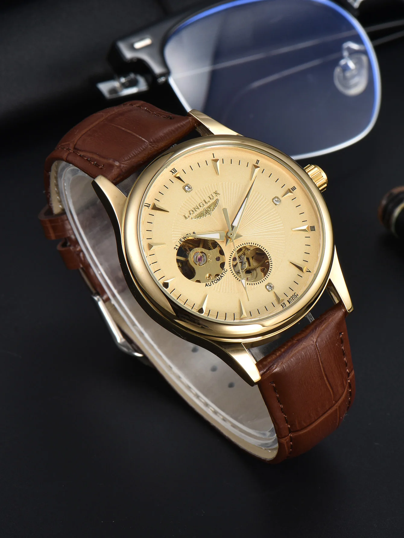 LONGLUX Automatic Watch Elegan - Minute Repeater Watch 评论和价格