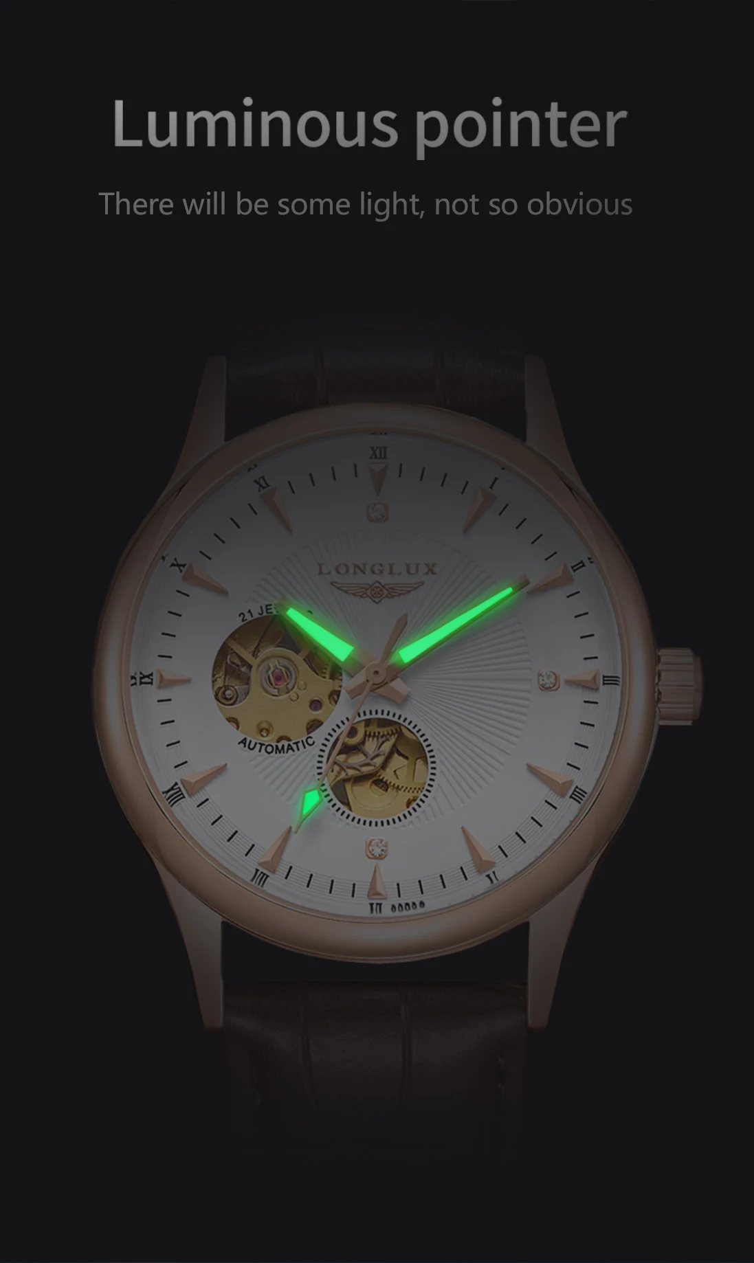 LONGLUX Automatic Watch Elegan - Minute Repeater Watch 评论和价格